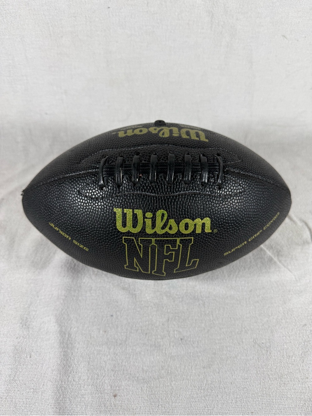 Wilson NFL Black Gold Junior Size WTF1790 HEP Football